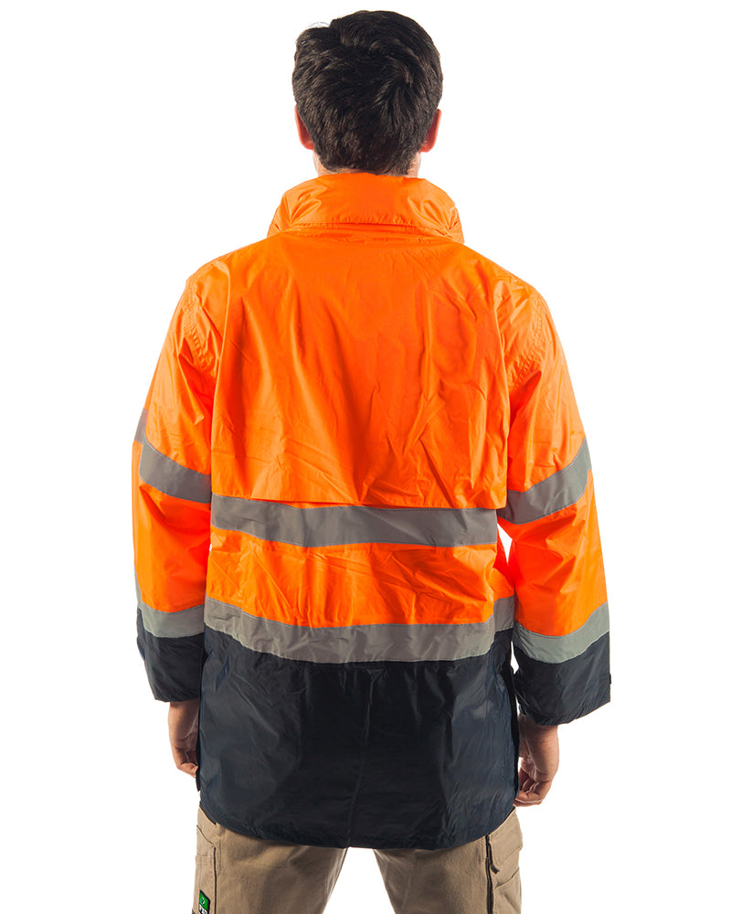 Northern Hi Vis Jacket - Orange/Navy