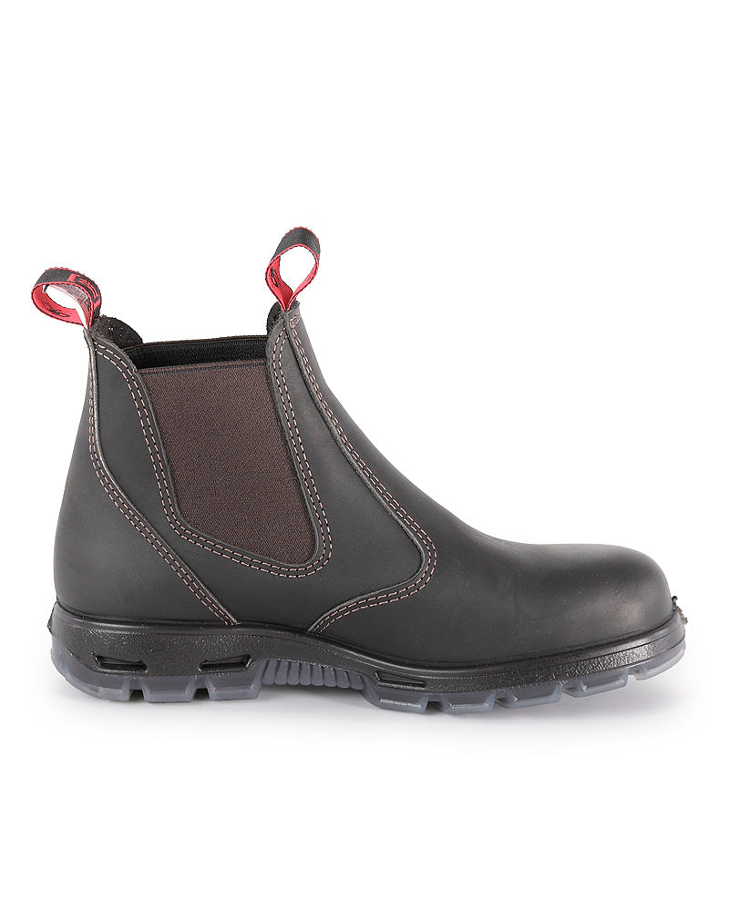 Redback bobcat safety boots claret clearance