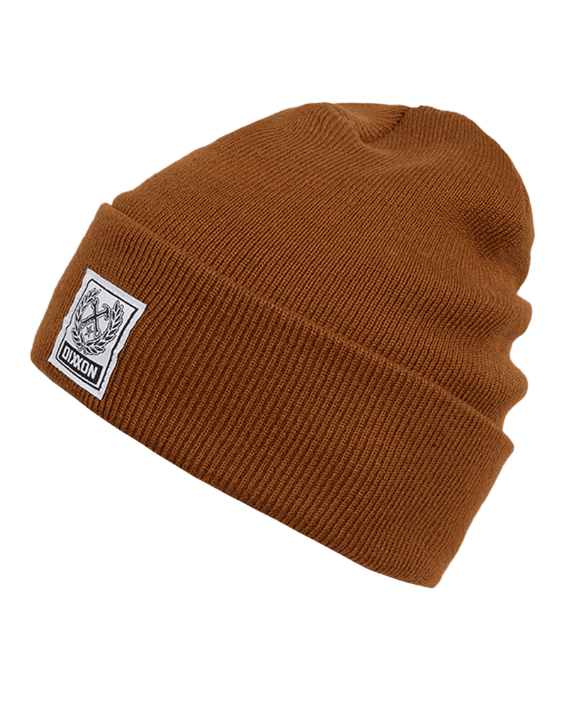 Dixxon Ribbed Beanie Brown Buy Online