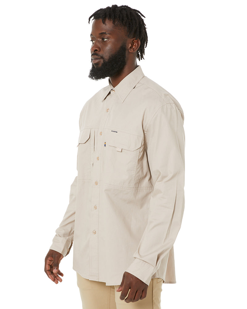 RMX Flexible Fit Utility LS Shirt - Clay