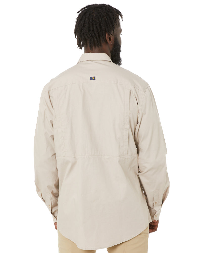 RMX Flexible Fit Utility LS Shirt - Clay