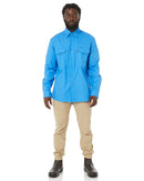 RMX Flexible Fit Utility LS Shirt - Light Blue