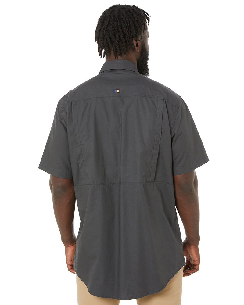 RMX Flexible Fit Utility SS Shirt - Charcoal