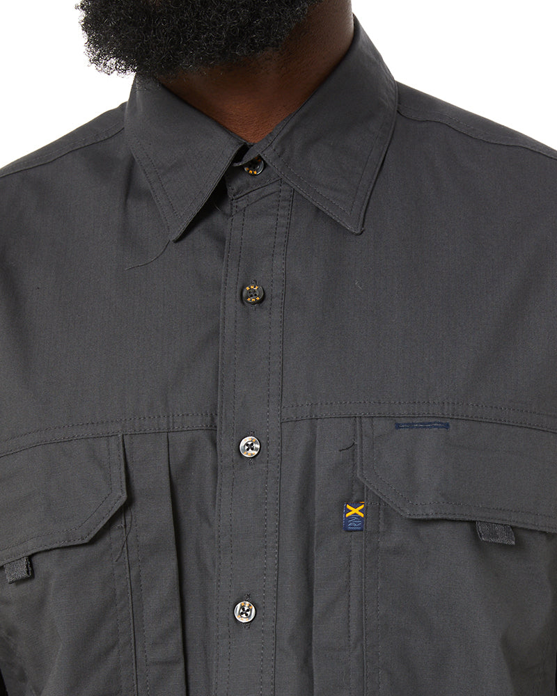 RMX Flexible Fit Utility SS Shirt - Charcoal