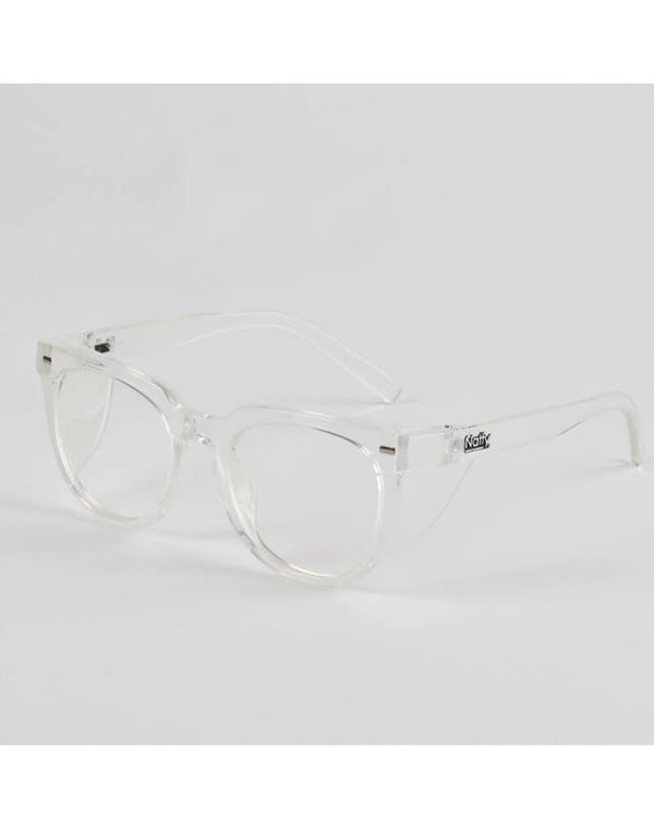 Roys Clear Frame Safety Glasses - Clear
