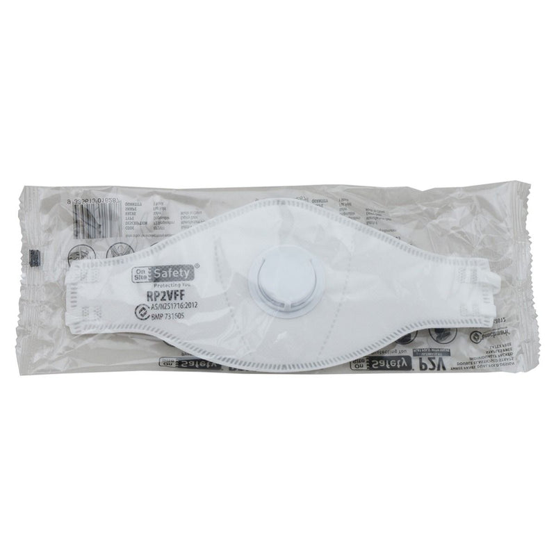 P2 Ultimate Fit Respirator With Valve 10 Pack- White