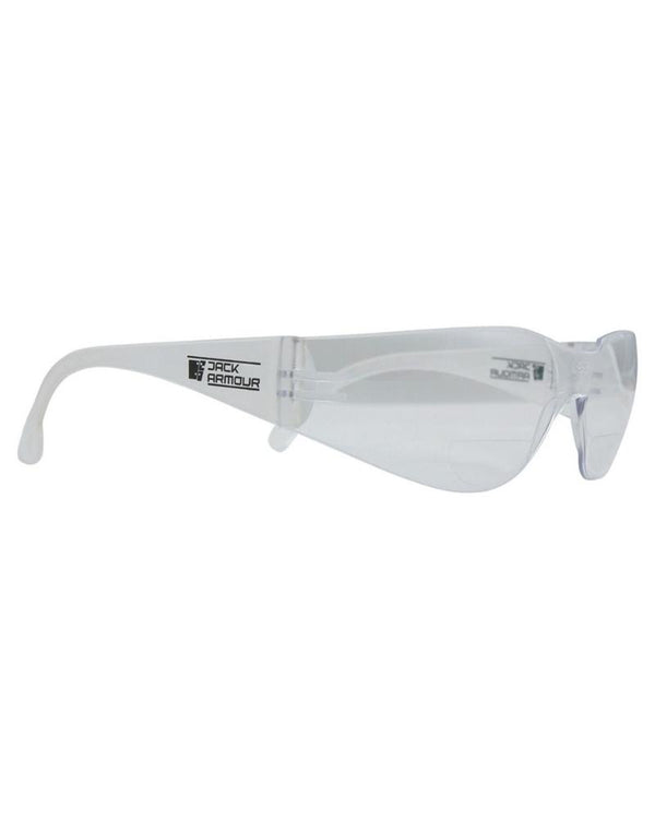 Magnum Bifocal Safety Glasses +1.5 - Clear
