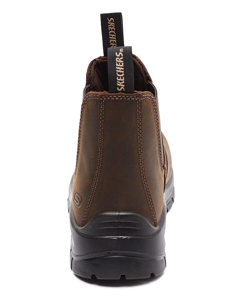 Skechers chelsea discount work boots
