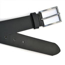 Stavros Leather Belt - Black