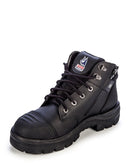 Parkes Zip Scuff Cap Safety Boot - Black