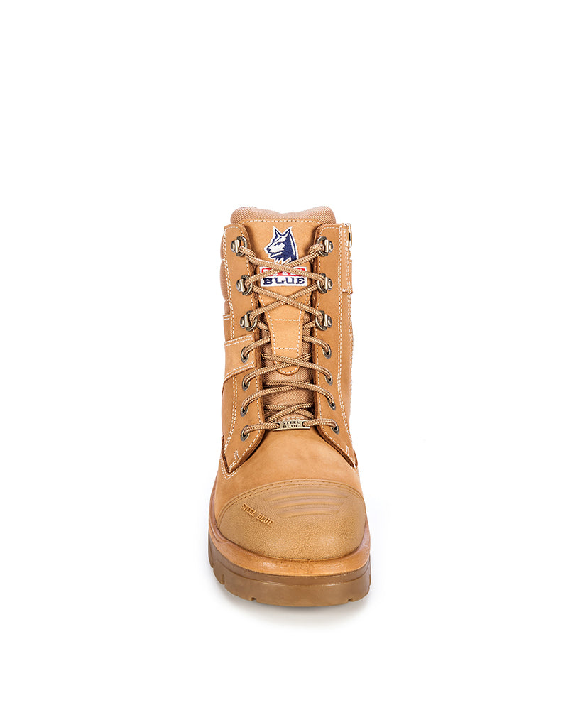 Southern Cross Zip Side Safety Boot - Wheat