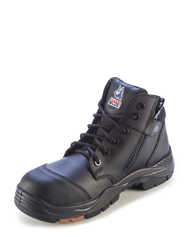 Steel Blue Parkes Composite Toe With Zip Black Buy Online