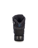 Torquay Lace Up Ankle Boot with Zip - Black