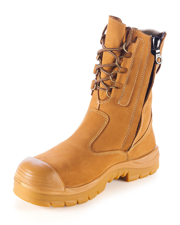 Collie High Leg Safety Boot - Wheat