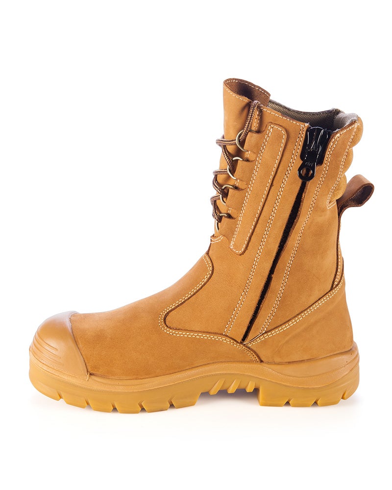 Collie High Leg Safety Boot - Wheat