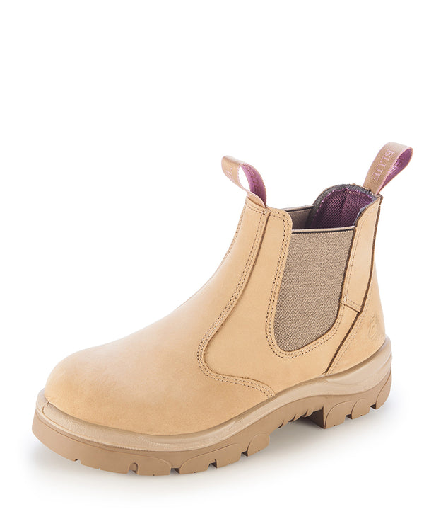 Ladies Hobart Elastic Sided Boot - Sand