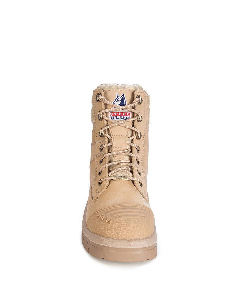 Southern Cross Zip Side Safety Boot - Sand