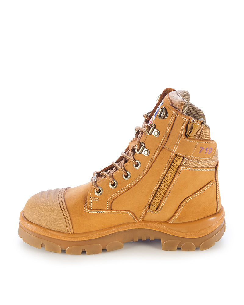 Ladies Southern Cross Zip Side with Scuff Cap - Wheat