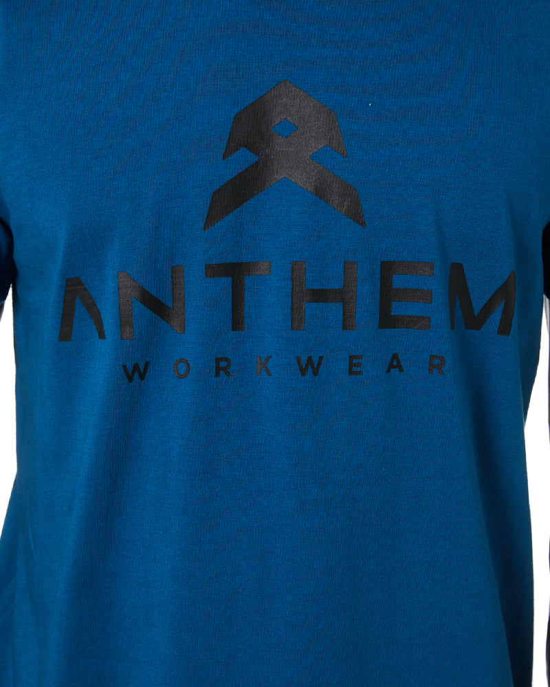 Full Logo Tee - Anthem Blue