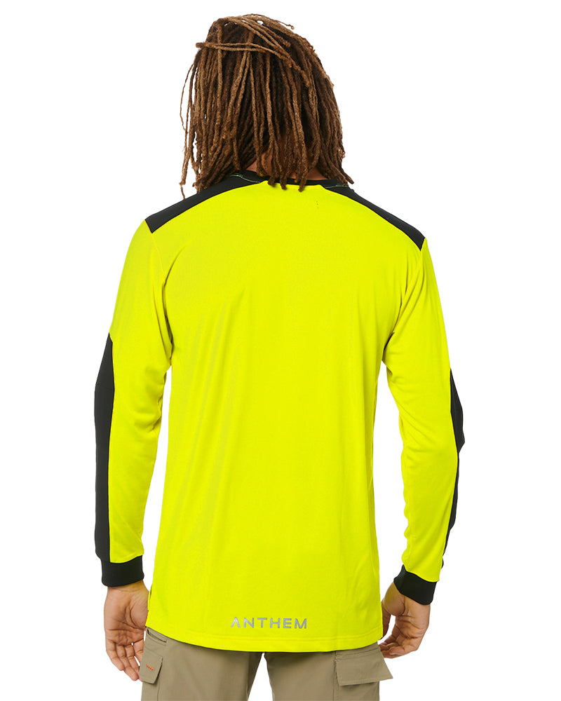 Performance LS Tee Hi Vis - Yellow