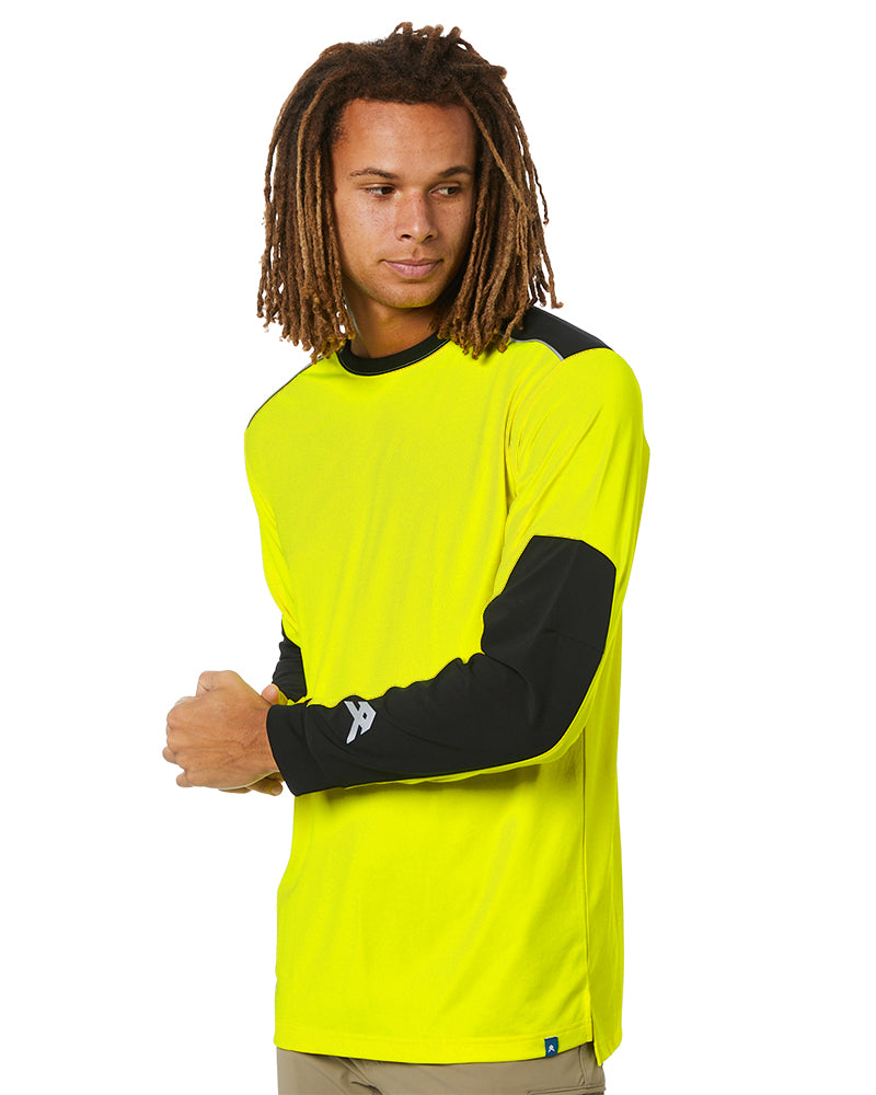 Performance LS Tee Hi Vis - Yellow