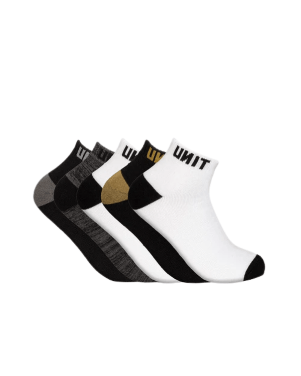 Vital Lo Lux 5 Pack Socks - Multi