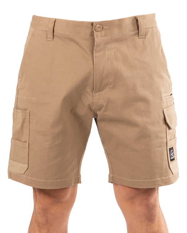 Demolition Stretch Cargo Short - Khaki