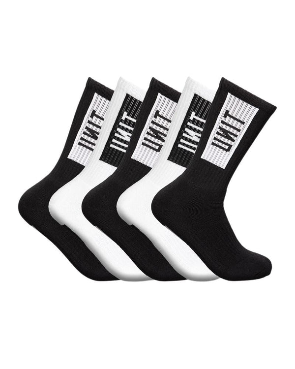 Youth Fixed Hi Lux Bamboo 5 Pack Socks - Multi
