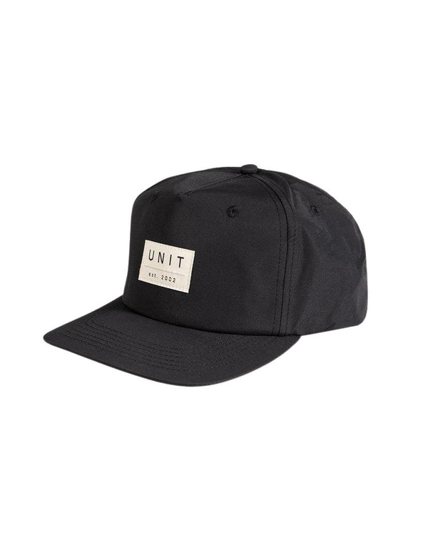 Courtz Strapback Cap - Black