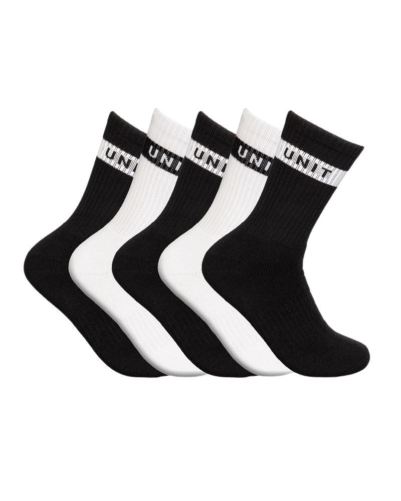 Ladies Wander 5 Pack Socks - Multi