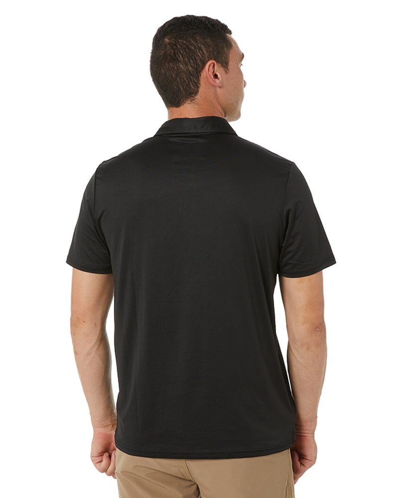 Elite Flex SS Polo Shirt - Black