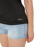 Ladies Elite Flex Singlet - Black