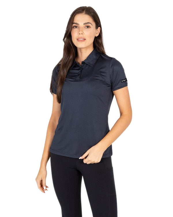 Ladies Elite Flex SS Polo - Navy