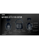 aXess One Bluetooth Earmuffs - Black