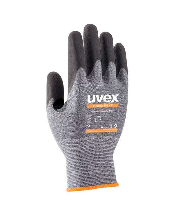 Athletic D5 XP Cut Protection Glove - Grey