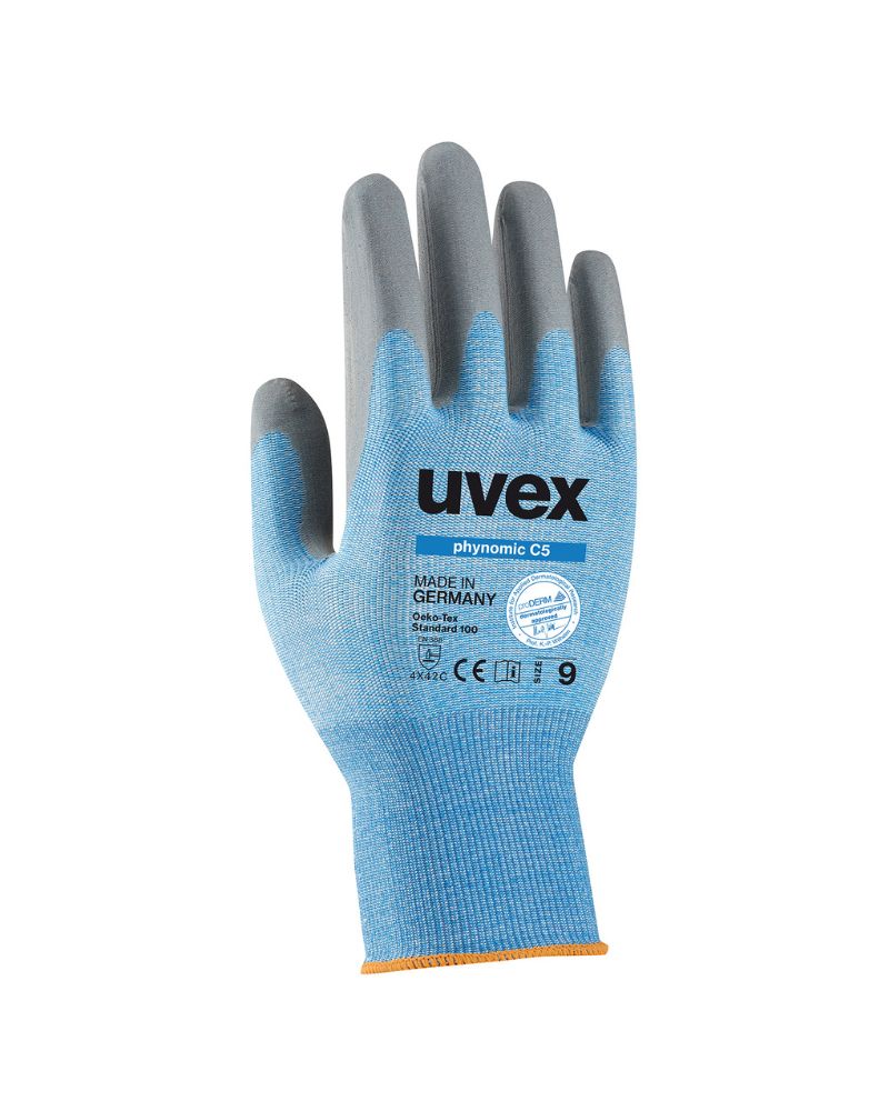 Phynomic C5 Cut Protection Glove - Blue