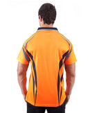 Charger Airwear Polo Shirt SS - Orange/Navy