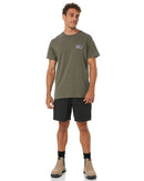 Rack Elastic Waist Hybrid Short - Black