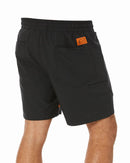 Rack Elastic Waist Hybrid Short - Black