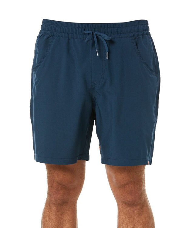 Rack Elastic Waist Hybrid Short - Navy