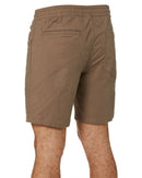 Caliper Elastic Waist Work Short - Brindle