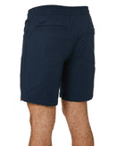 Caliper Elastic Waist Work Short - Navy
