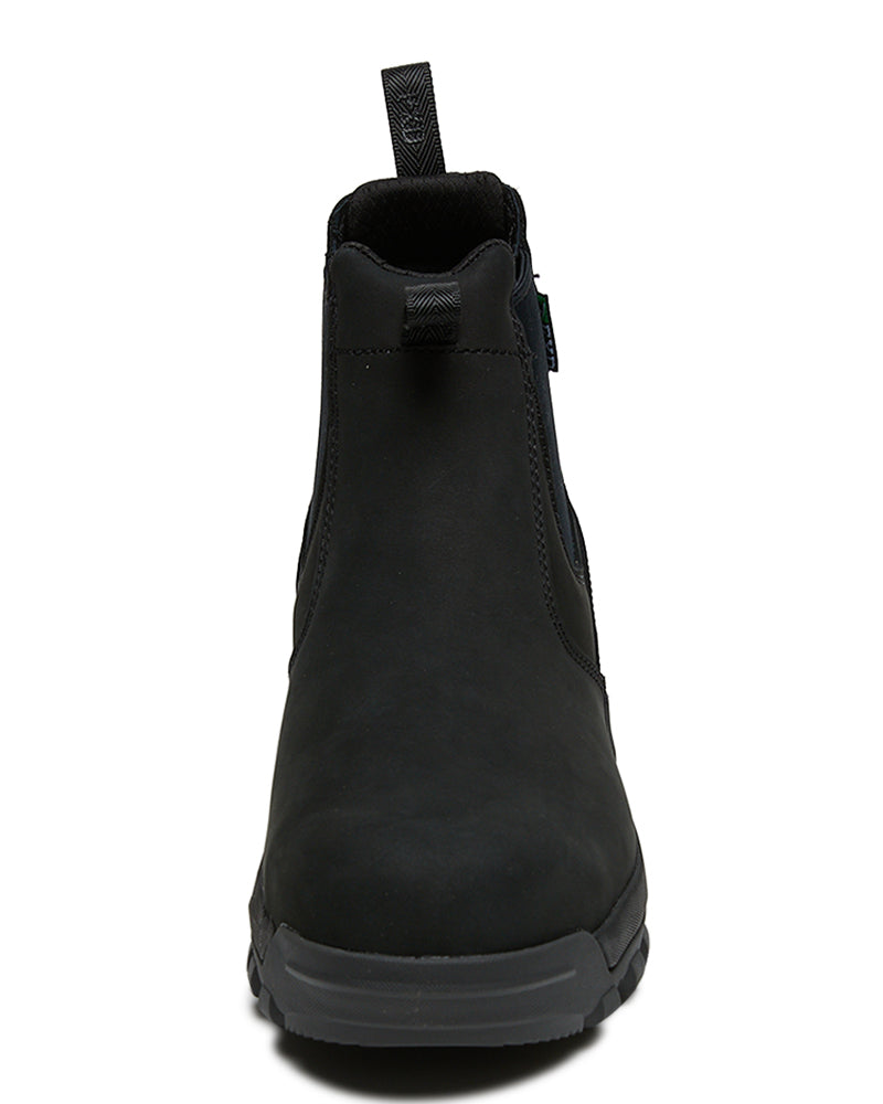 WB 4 Elastic Side Safety Boot - Black