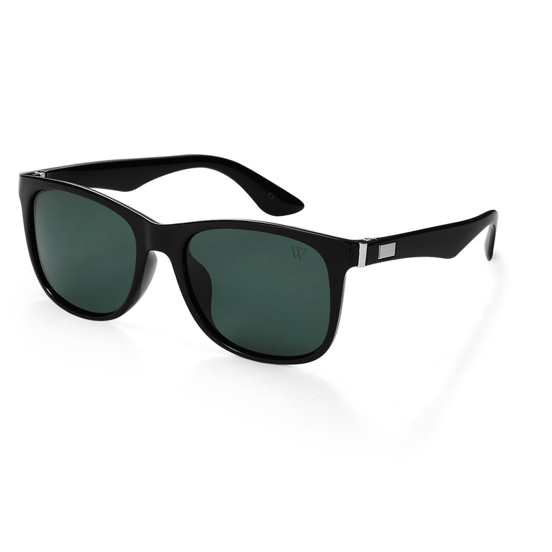 Aiden In Black And Green Polarised - Black/Green